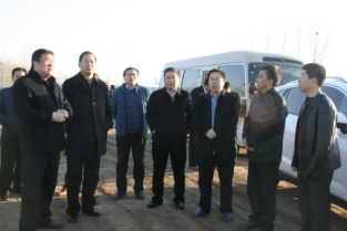 樂陵市市委副書記、市長王大山到S240改建工程工地視察項(xiàng)目建設(shè)情況